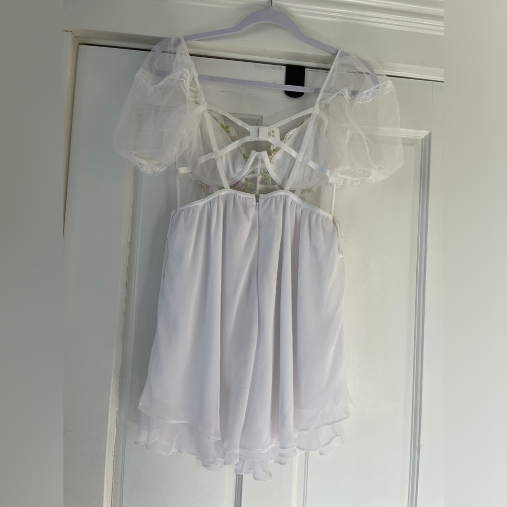 For love and lemons trellis rose bustier mini dress - Picture 3 of 4